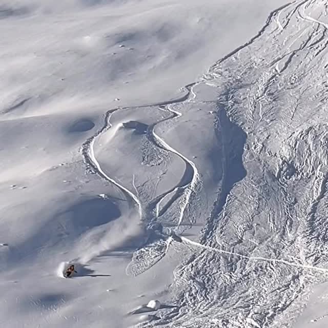Pow town! Extended Cold is creating some extra cold blower for this time of season 🏂⛷
